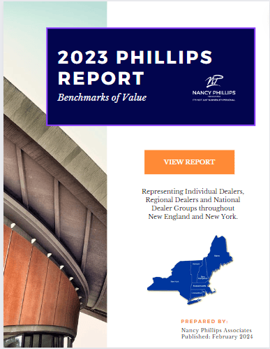 The Phillips Report - 2023 Dealership Values in Greater New England